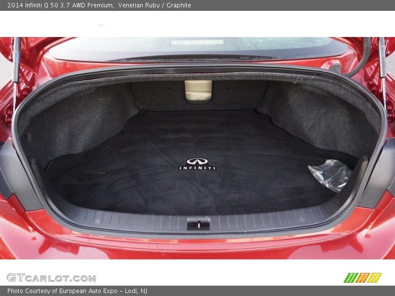 Venetian Ruby / Graphite 2014 Infiniti Q 50 3.7 AWD Premium