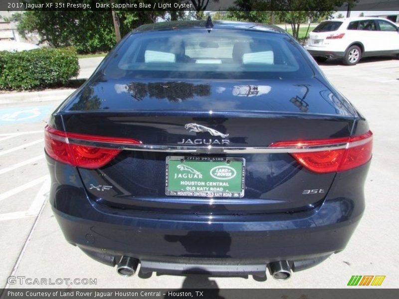 Dark Sapphire Blue / Light Oyster 2017 Jaguar XF 35t Prestige