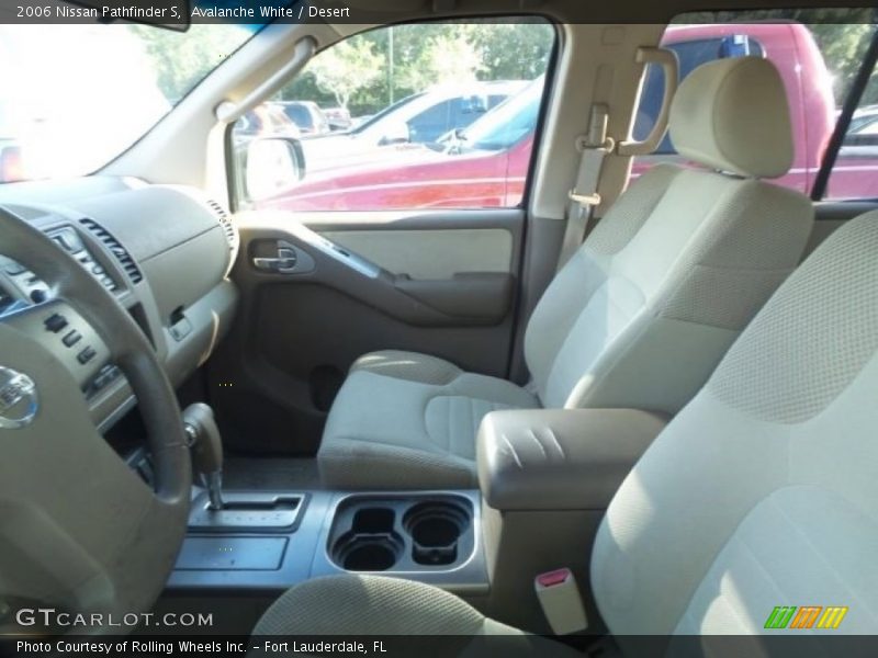 Avalanche White / Desert 2006 Nissan Pathfinder S