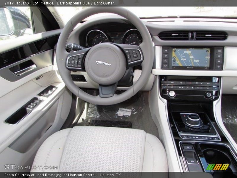 Dark Sapphire Blue / Light Oyster 2017 Jaguar XF 35t Prestige