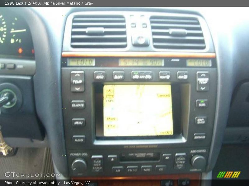 Alpine Silver Metallic / Gray 1998 Lexus LS 400