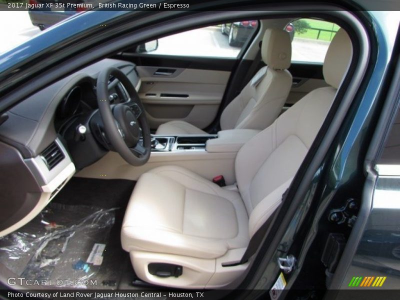  2017 XF 35t Premium Espresso Interior