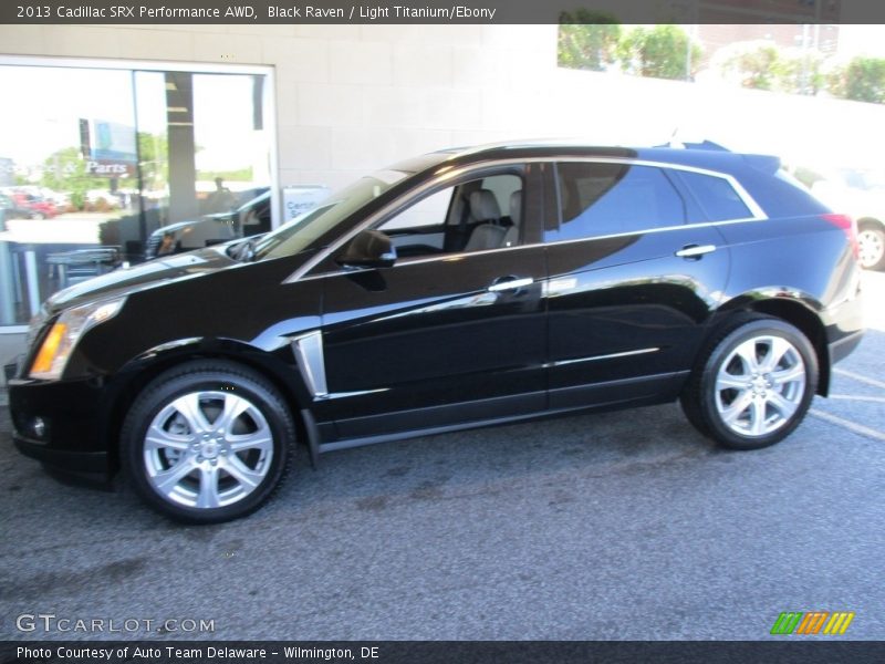 Black Raven / Light Titanium/Ebony 2013 Cadillac SRX Performance AWD