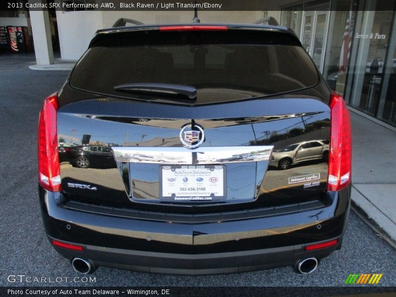 Black Raven / Light Titanium/Ebony 2013 Cadillac SRX Performance AWD