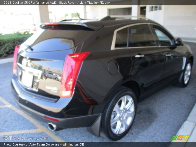 Black Raven / Light Titanium/Ebony 2013 Cadillac SRX Performance AWD