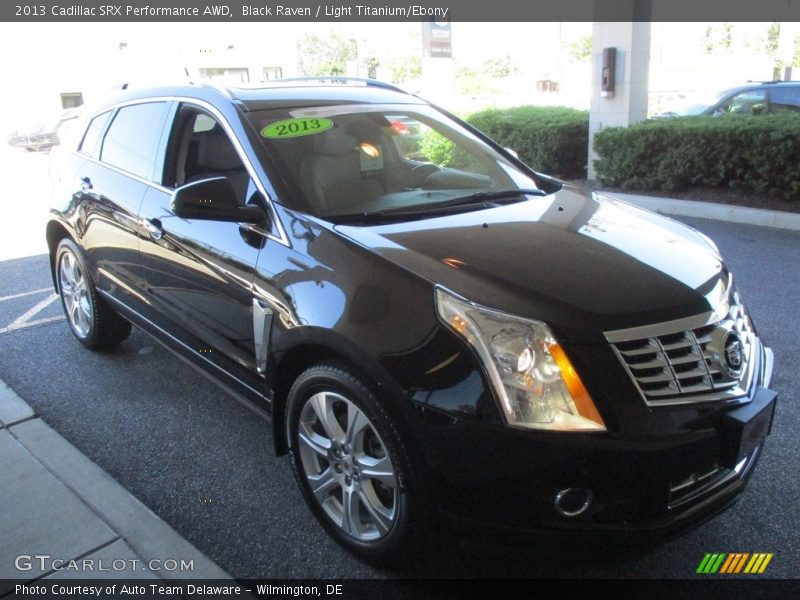 Black Raven / Light Titanium/Ebony 2013 Cadillac SRX Performance AWD