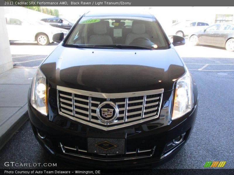 Black Raven / Light Titanium/Ebony 2013 Cadillac SRX Performance AWD