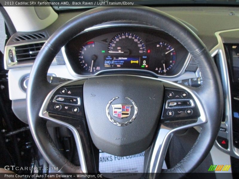 Black Raven / Light Titanium/Ebony 2013 Cadillac SRX Performance AWD