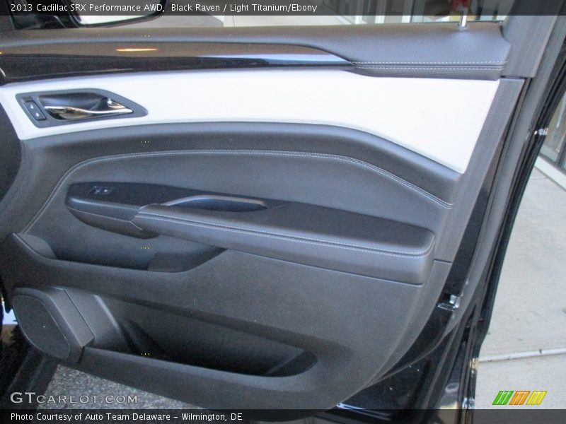 Black Raven / Light Titanium/Ebony 2013 Cadillac SRX Performance AWD
