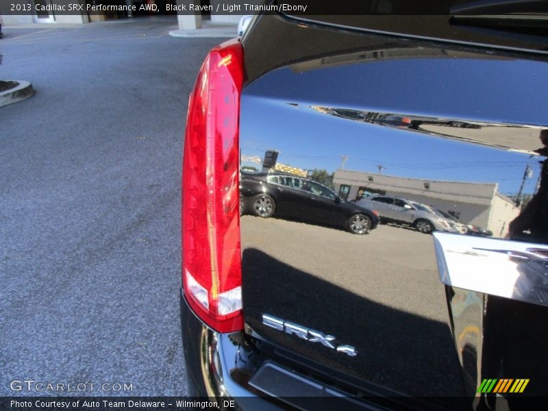 Black Raven / Light Titanium/Ebony 2013 Cadillac SRX Performance AWD