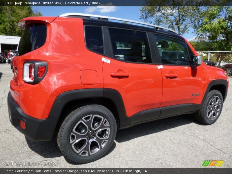 Colorado Red / Black 2016 Jeep Renegade Limited 4x4