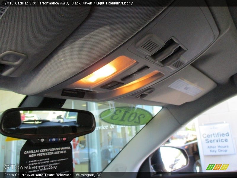 Black Raven / Light Titanium/Ebony 2013 Cadillac SRX Performance AWD
