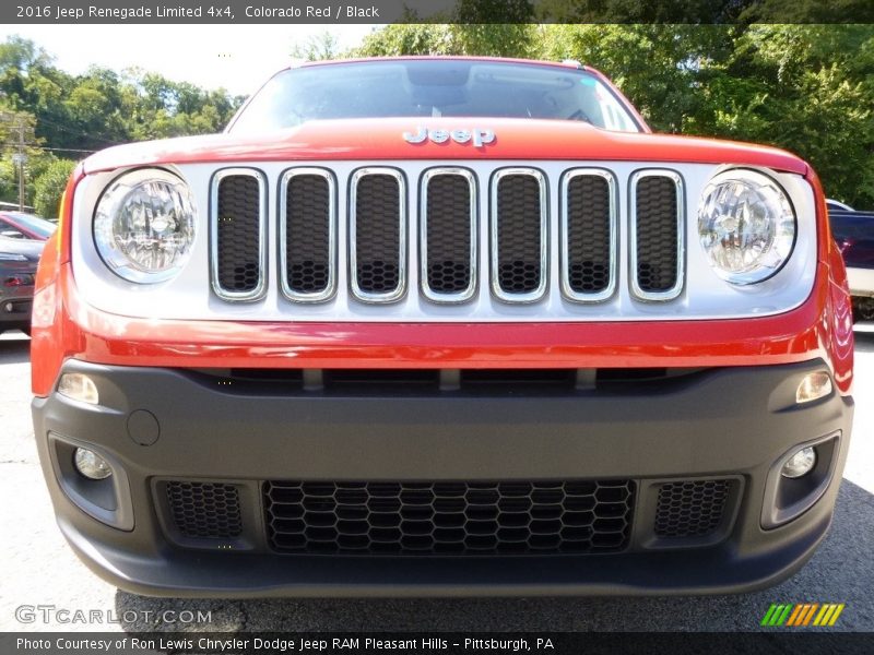 Colorado Red / Black 2016 Jeep Renegade Limited 4x4