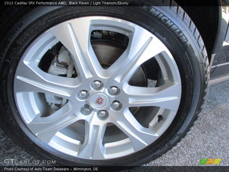 Black Raven / Light Titanium/Ebony 2013 Cadillac SRX Performance AWD