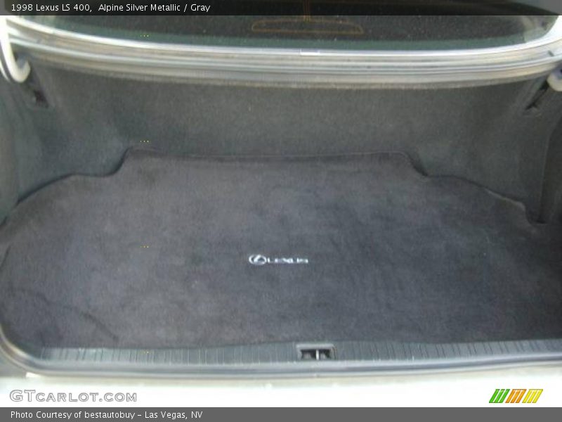 Alpine Silver Metallic / Gray 1998 Lexus LS 400