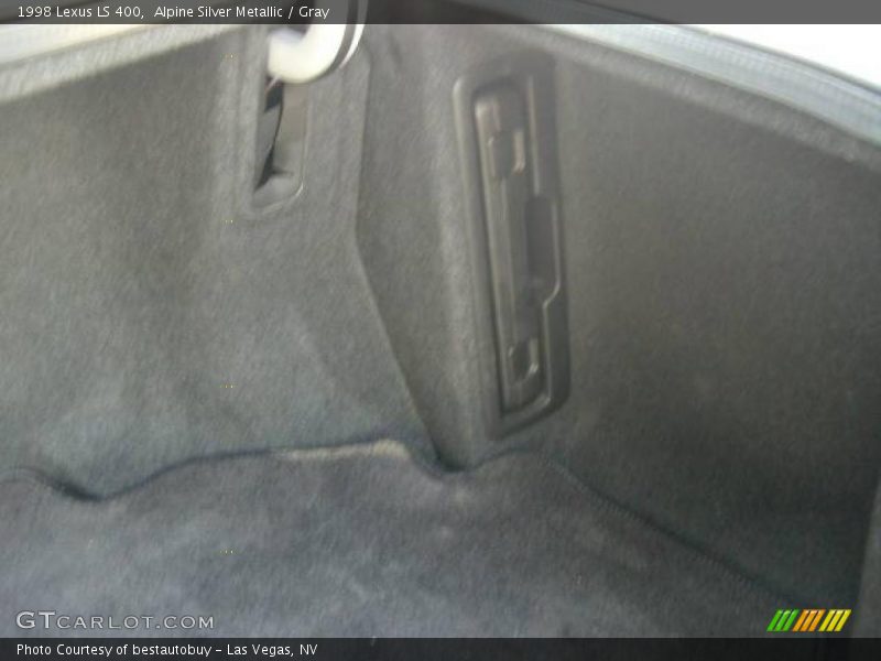 Alpine Silver Metallic / Gray 1998 Lexus LS 400