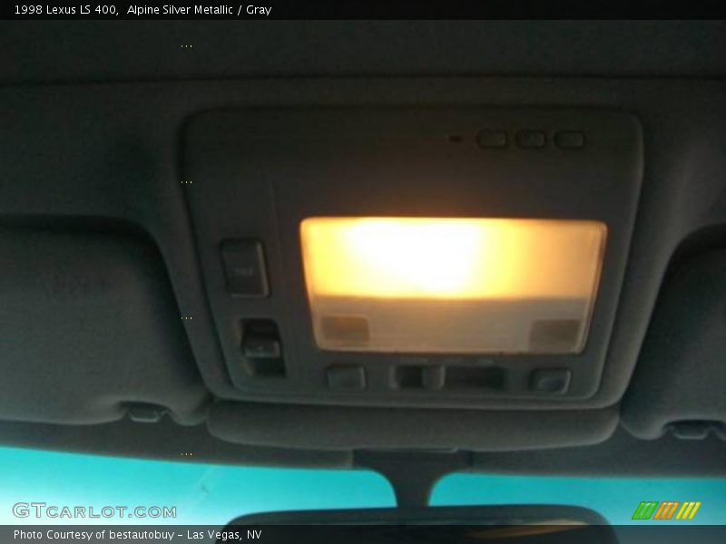 Alpine Silver Metallic / Gray 1998 Lexus LS 400