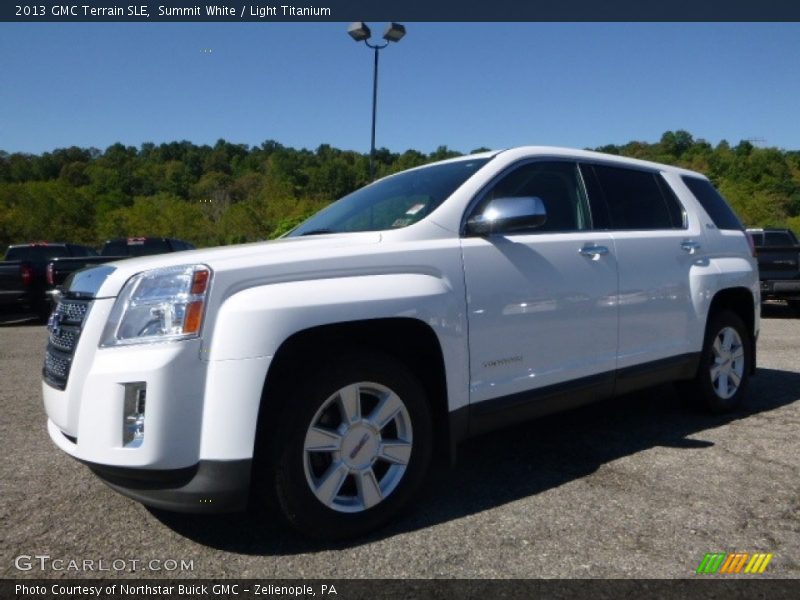 Summit White / Light Titanium 2013 GMC Terrain SLE