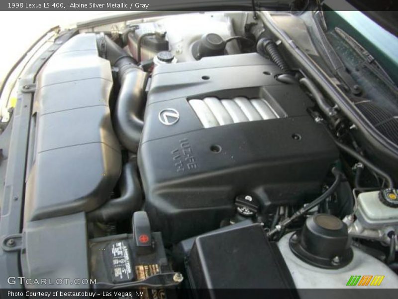 Alpine Silver Metallic / Gray 1998 Lexus LS 400