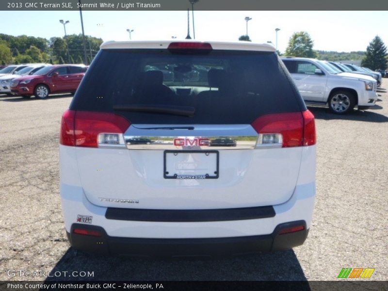 Summit White / Light Titanium 2013 GMC Terrain SLE