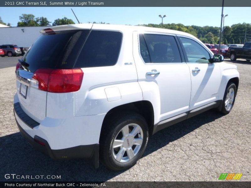 Summit White / Light Titanium 2013 GMC Terrain SLE