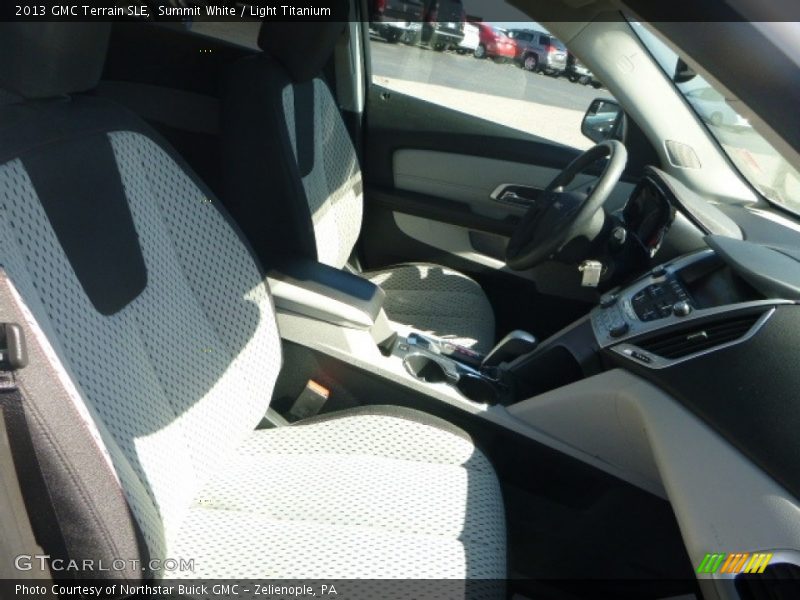 Summit White / Light Titanium 2013 GMC Terrain SLE