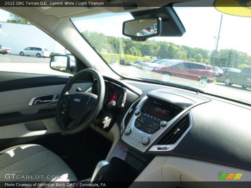 Summit White / Light Titanium 2013 GMC Terrain SLE