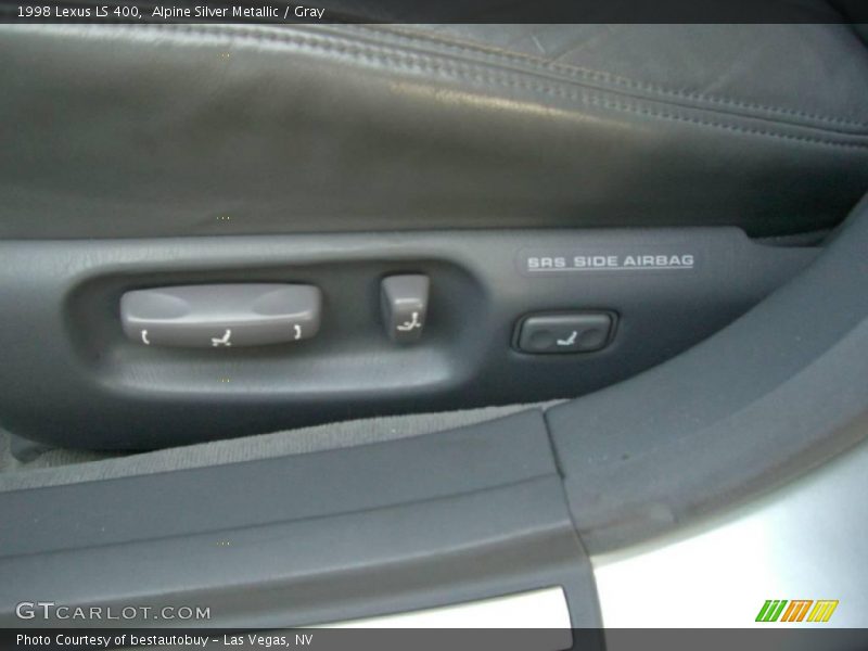 Alpine Silver Metallic / Gray 1998 Lexus LS 400