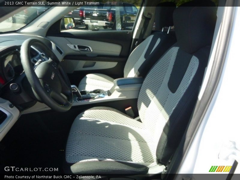 Summit White / Light Titanium 2013 GMC Terrain SLE