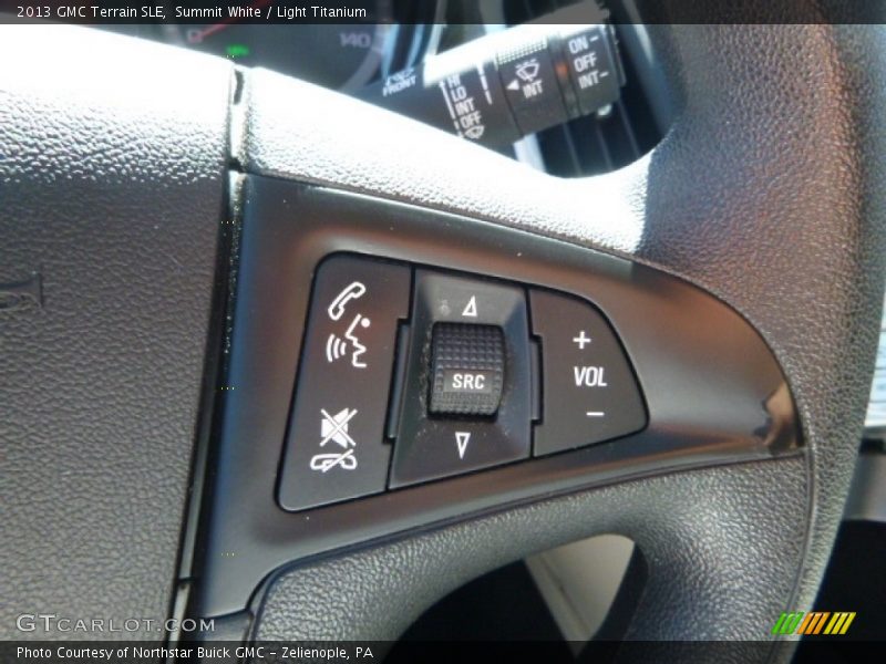 Summit White / Light Titanium 2013 GMC Terrain SLE