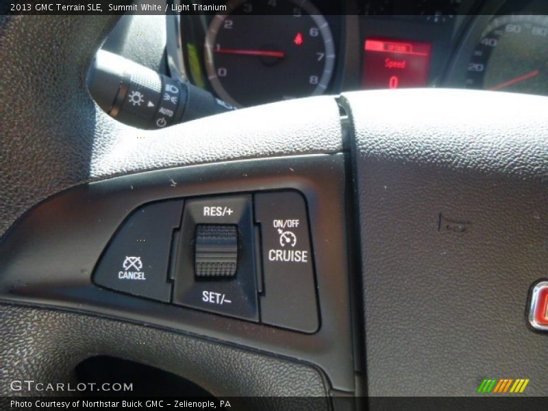 Summit White / Light Titanium 2013 GMC Terrain SLE