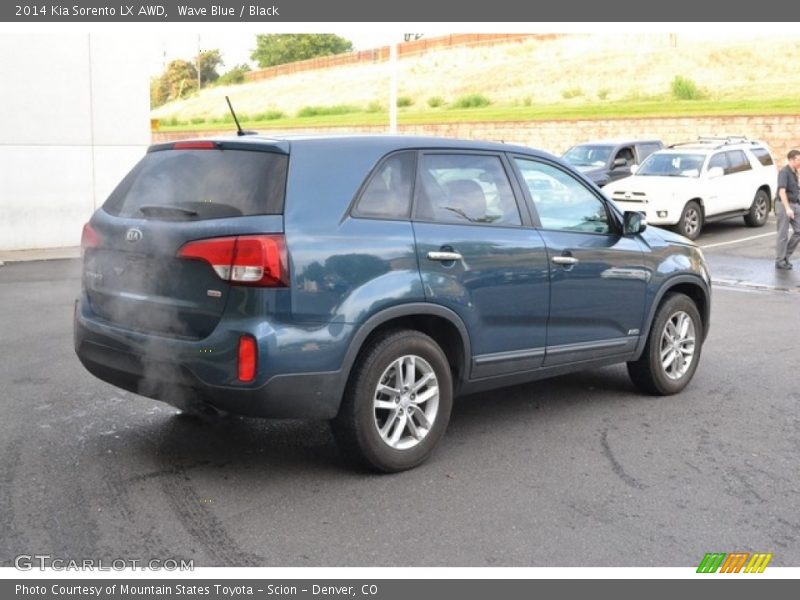 Wave Blue / Black 2014 Kia Sorento LX AWD