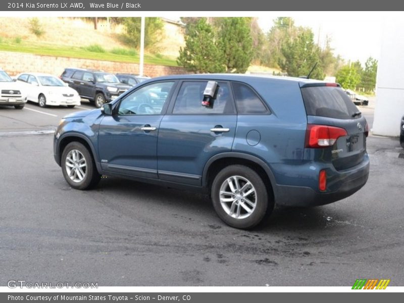 Wave Blue / Black 2014 Kia Sorento LX AWD