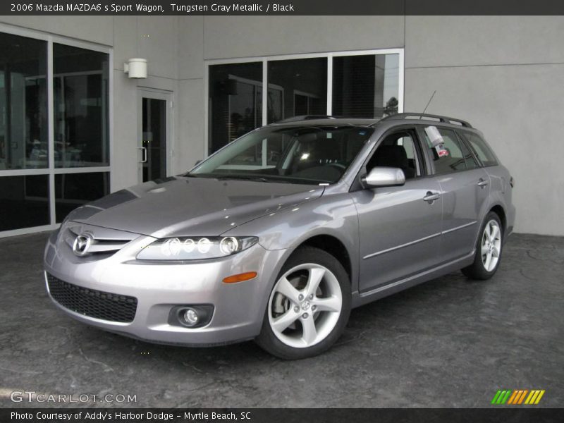 Tungsten Gray Metallic / Black 2006 Mazda MAZDA6 s Sport Wagon