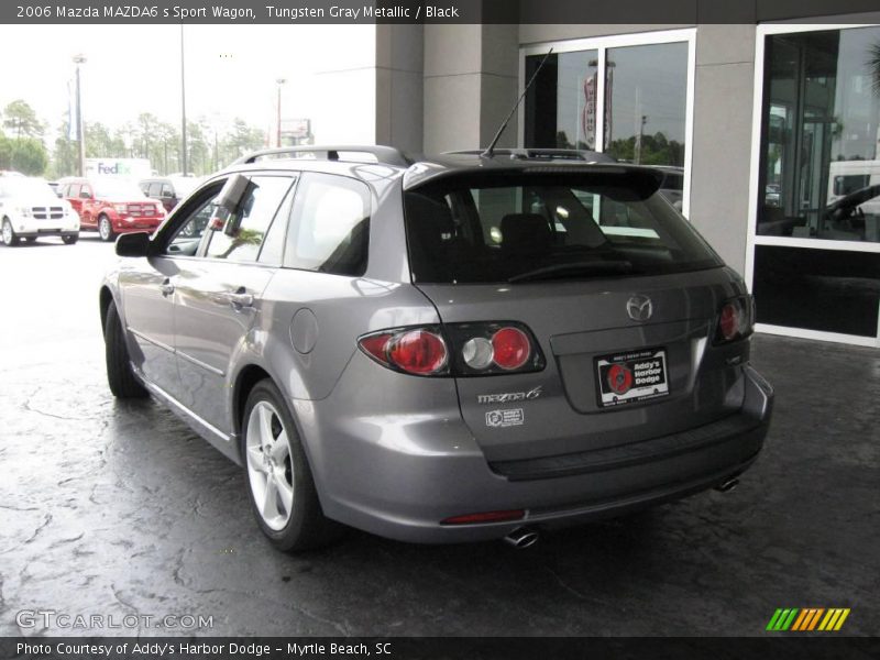 Tungsten Gray Metallic / Black 2006 Mazda MAZDA6 s Sport Wagon
