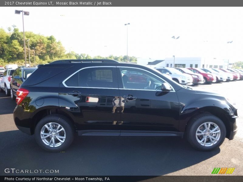 Mosaic Black Metallic / Jet Black 2017 Chevrolet Equinox LT
