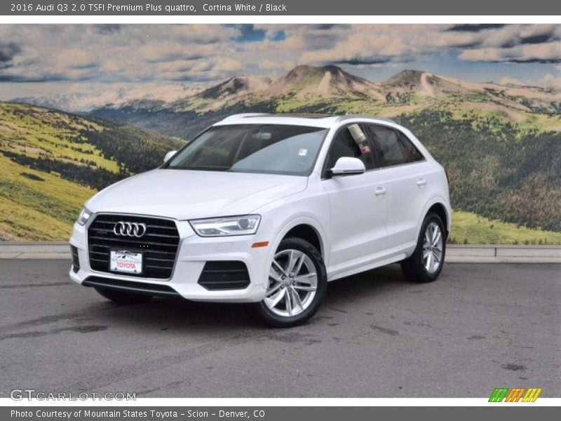 Cortina White / Black 2016 Audi Q3 2.0 TSFI Premium Plus quattro