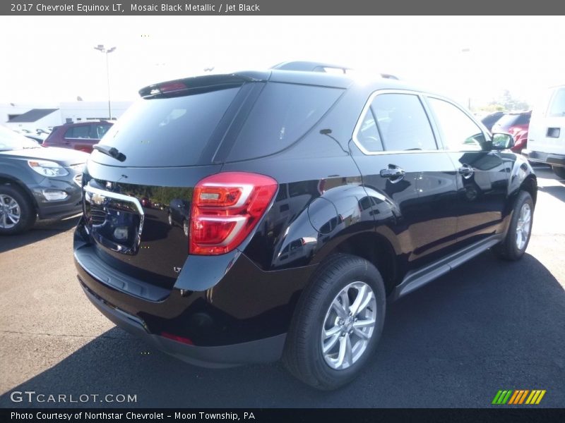 Mosaic Black Metallic / Jet Black 2017 Chevrolet Equinox LT