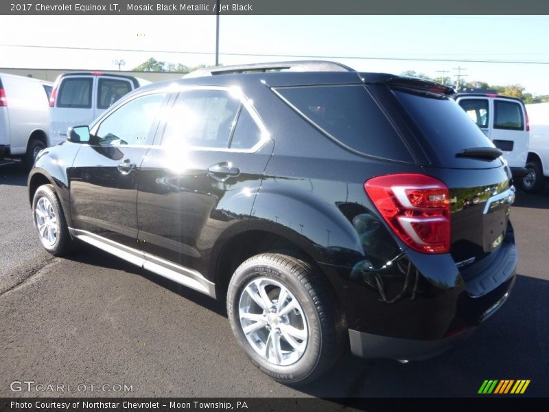 Mosaic Black Metallic / Jet Black 2017 Chevrolet Equinox LT