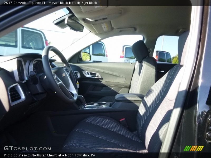 Mosaic Black Metallic / Jet Black 2017 Chevrolet Equinox LT