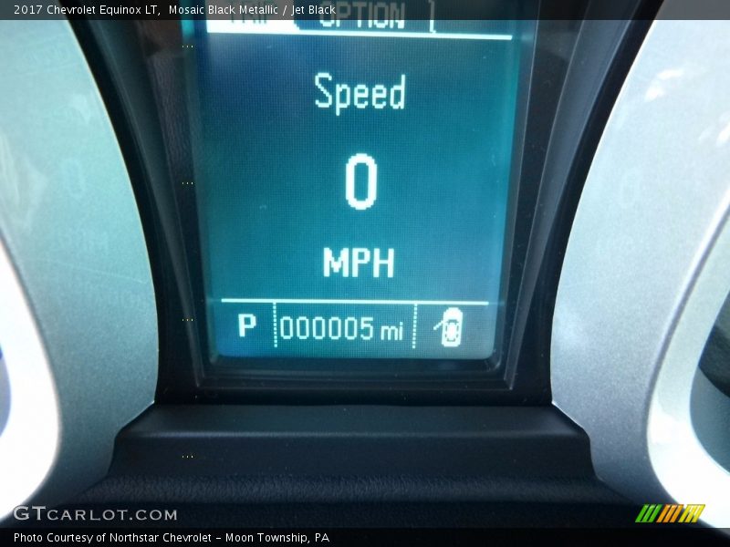 Mosaic Black Metallic / Jet Black 2017 Chevrolet Equinox LT