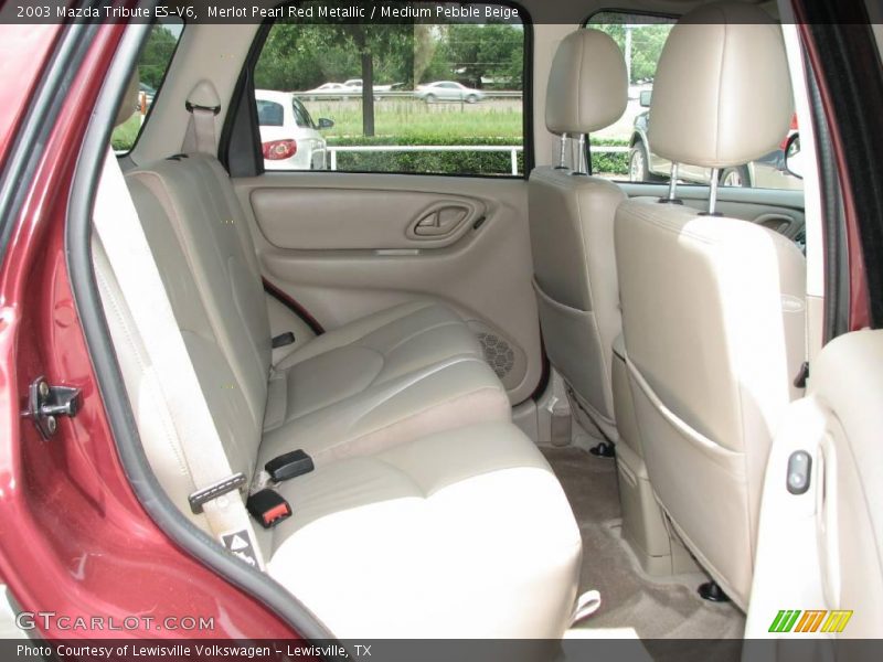 Merlot Pearl Red Metallic / Medium Pebble Beige 2003 Mazda Tribute ES-V6