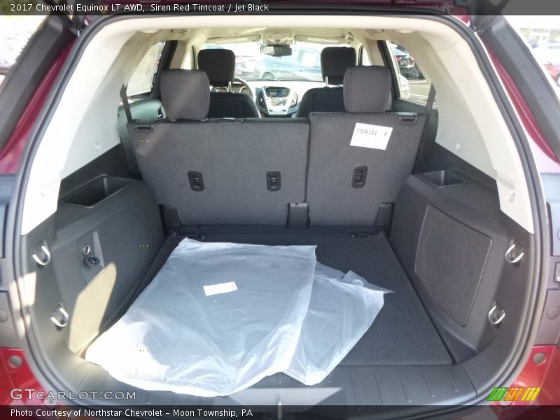 Siren Red Tintcoat / Jet Black 2017 Chevrolet Equinox LT AWD