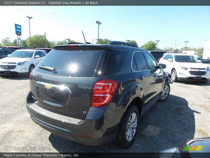 Nightfall Gray Metallic / Jet Black 2017 Chevrolet Equinox LT