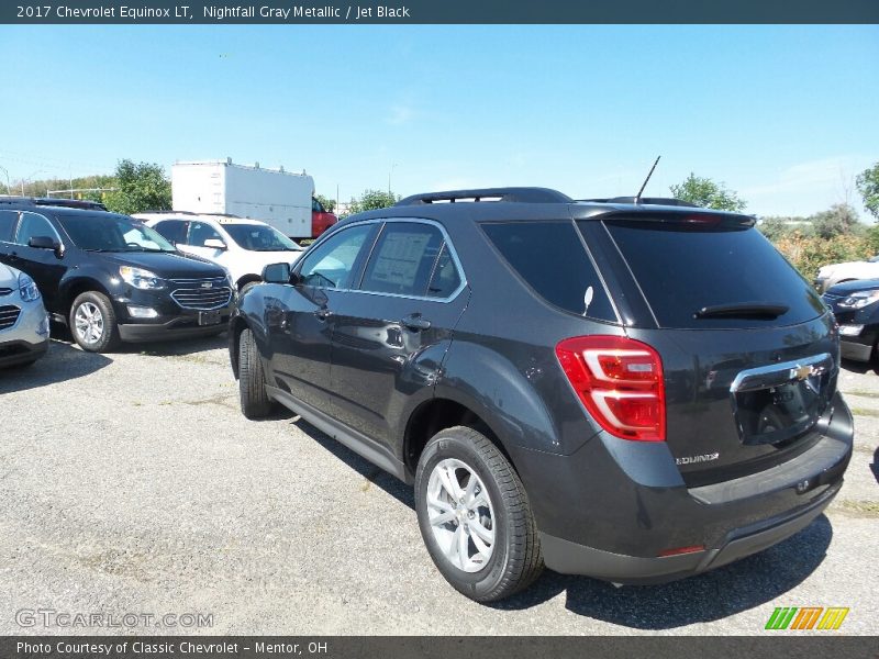 Nightfall Gray Metallic / Jet Black 2017 Chevrolet Equinox LT