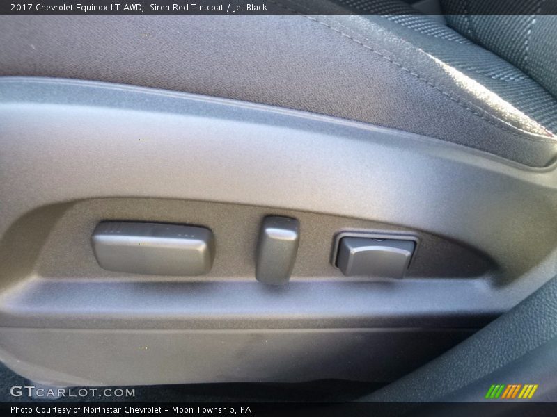 Siren Red Tintcoat / Jet Black 2017 Chevrolet Equinox LT AWD