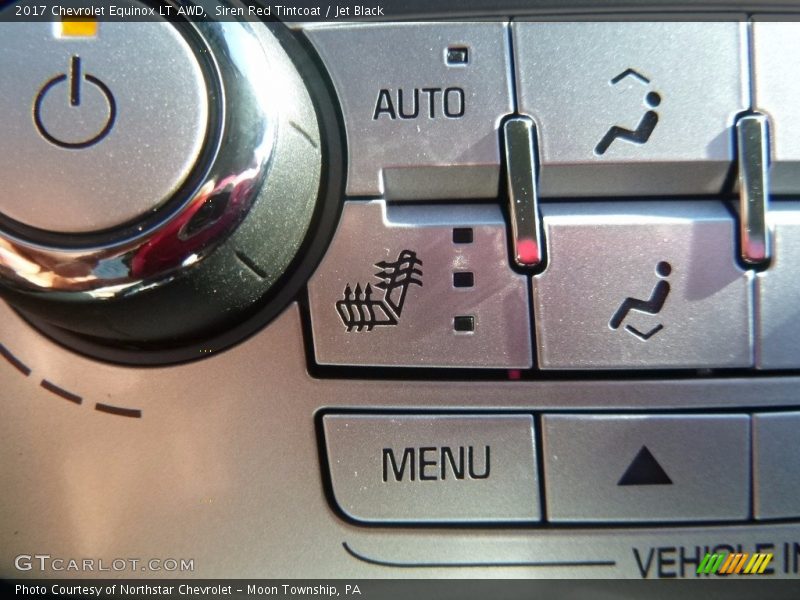 Siren Red Tintcoat / Jet Black 2017 Chevrolet Equinox LT AWD