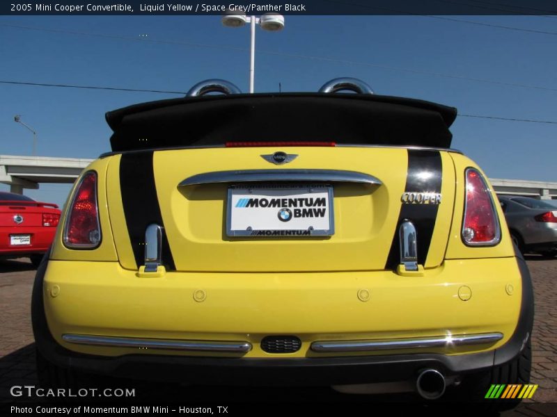 Liquid Yellow / Space Grey/Panther Black 2005 Mini Cooper Convertible