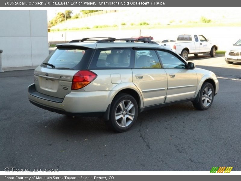 Champagne Gold Opalescent / Taupe 2006 Subaru Outback 3.0 R L.L.Bean Edition Wagon