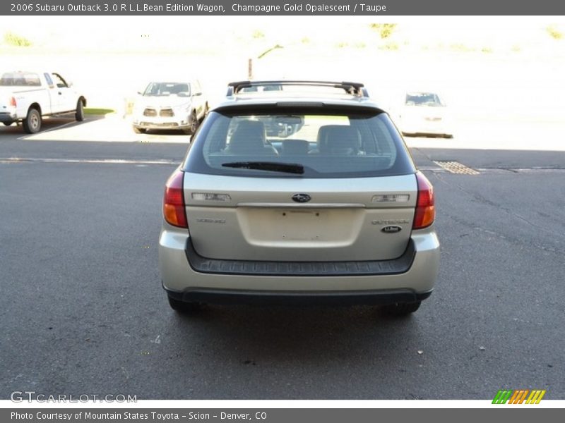Champagne Gold Opalescent / Taupe 2006 Subaru Outback 3.0 R L.L.Bean Edition Wagon